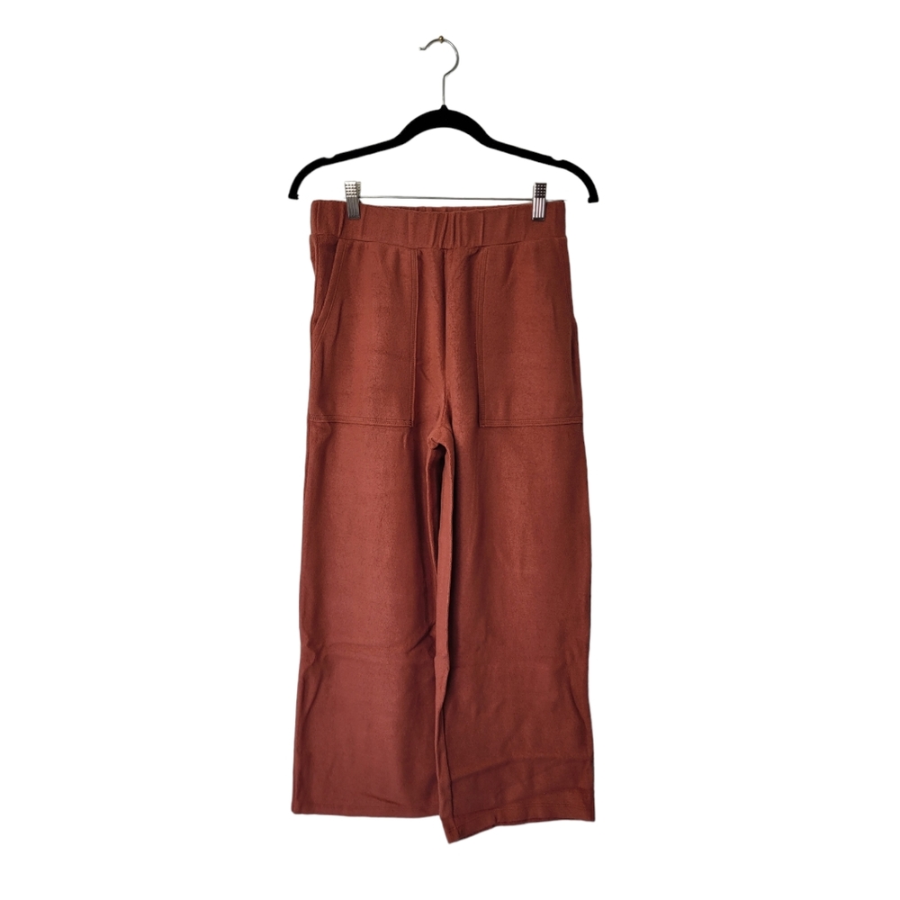 Madewell MWL Rust Cozy Brushed Sweatpants